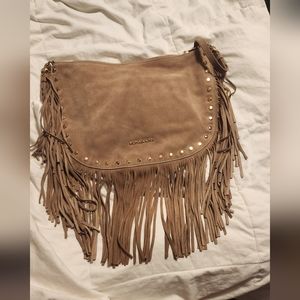 Michael Kors crossbody fringe purse